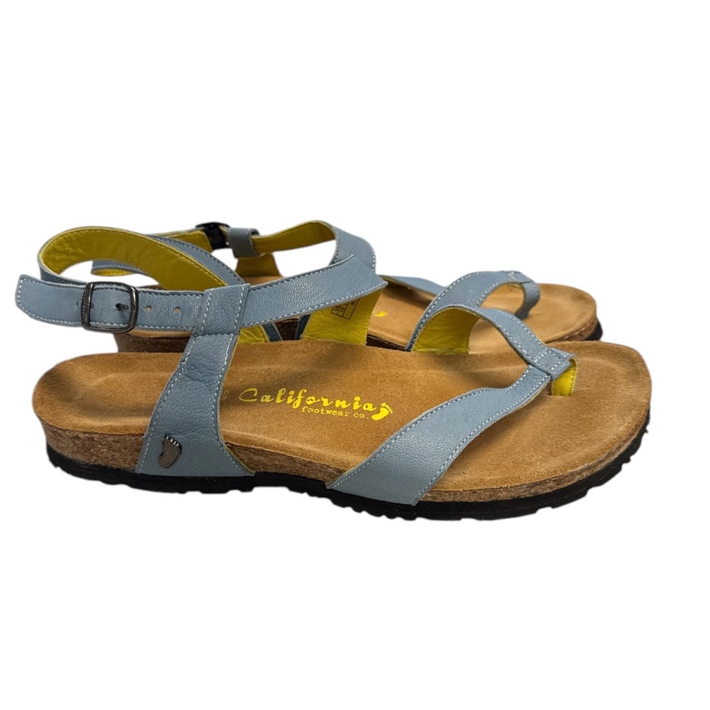 California Footwear Co . Women’s Blue Sandals Size 10
